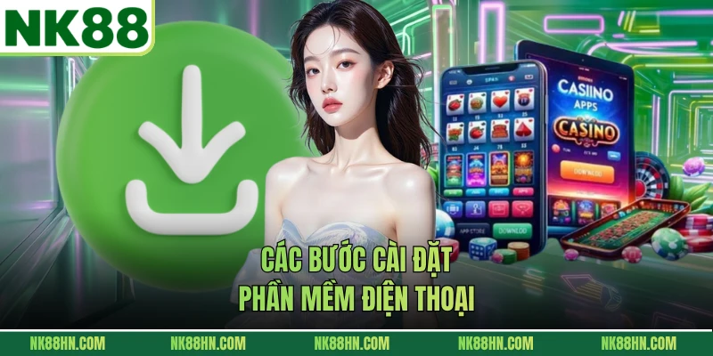 Các bước cài đặt phần mềm điện thoại