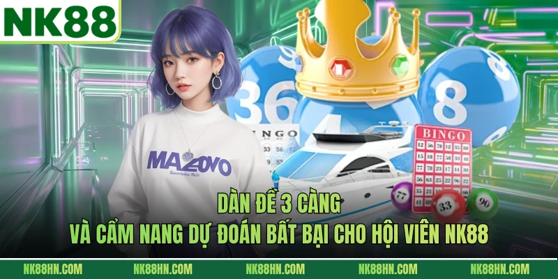 Dàn Đề 3 Càng Và Cẩm Nang Dự Đoán Bất Bại Cho Hội Viên NK88