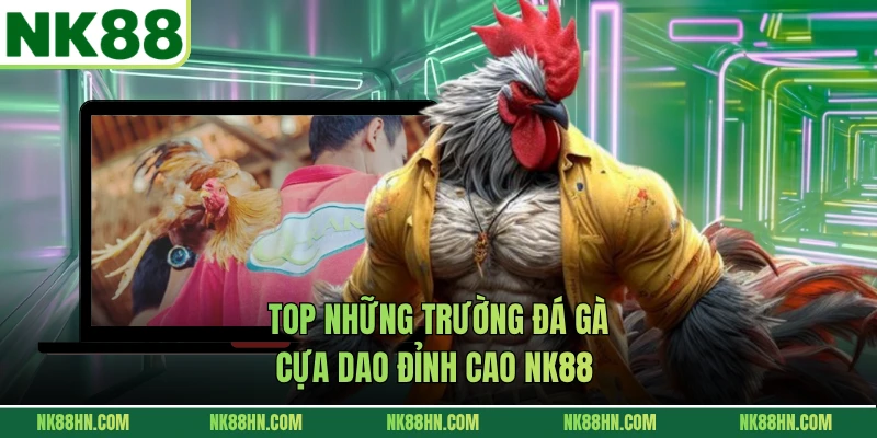Top những trường đá gà cựa dao đỉnh cao NK88 